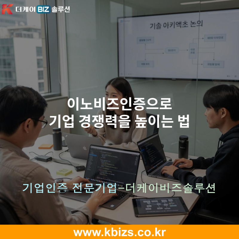 이노비즈인증으로 기업 경쟁력을 높이는 법