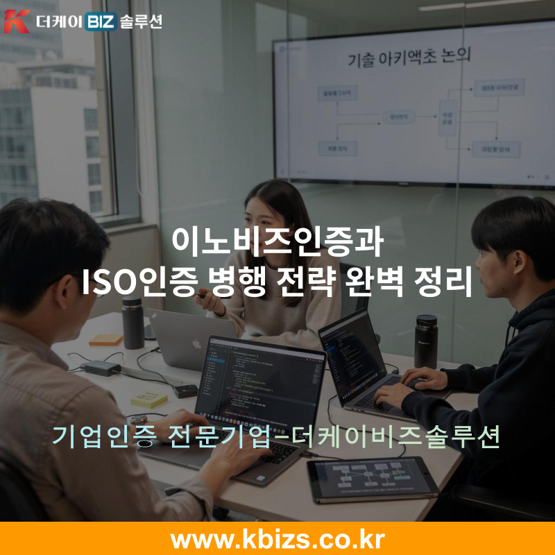 이노비즈인증과 ISO인증 병행 전략 완벽 정리