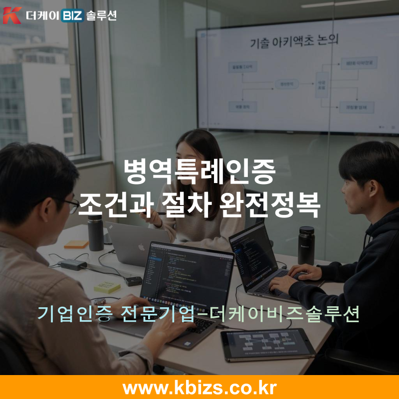 병역특례인증 조건과 절차 완전정복